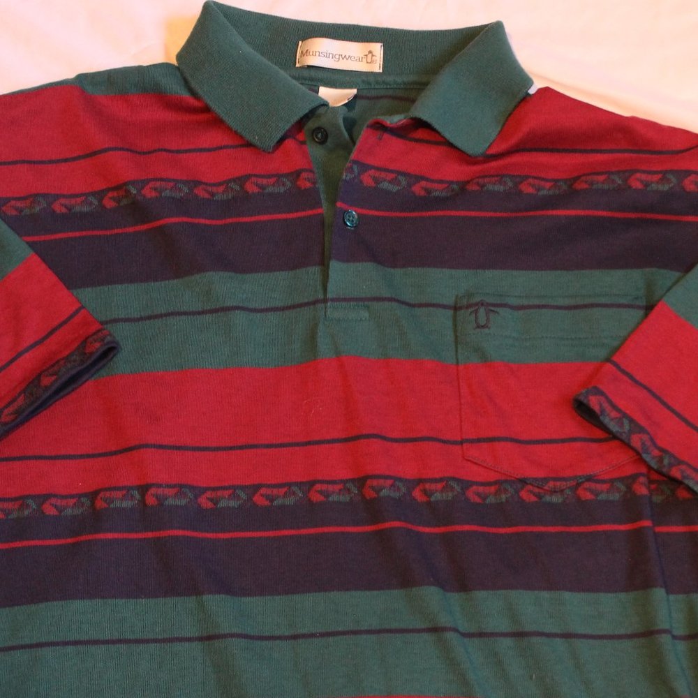 Vintage Men's Polo| Munsingwear